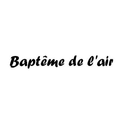 Baptême de l'air